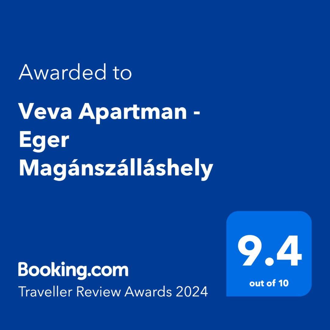 Veva Apartman - Eger Maganszallashely Dış mekan fotoğraf